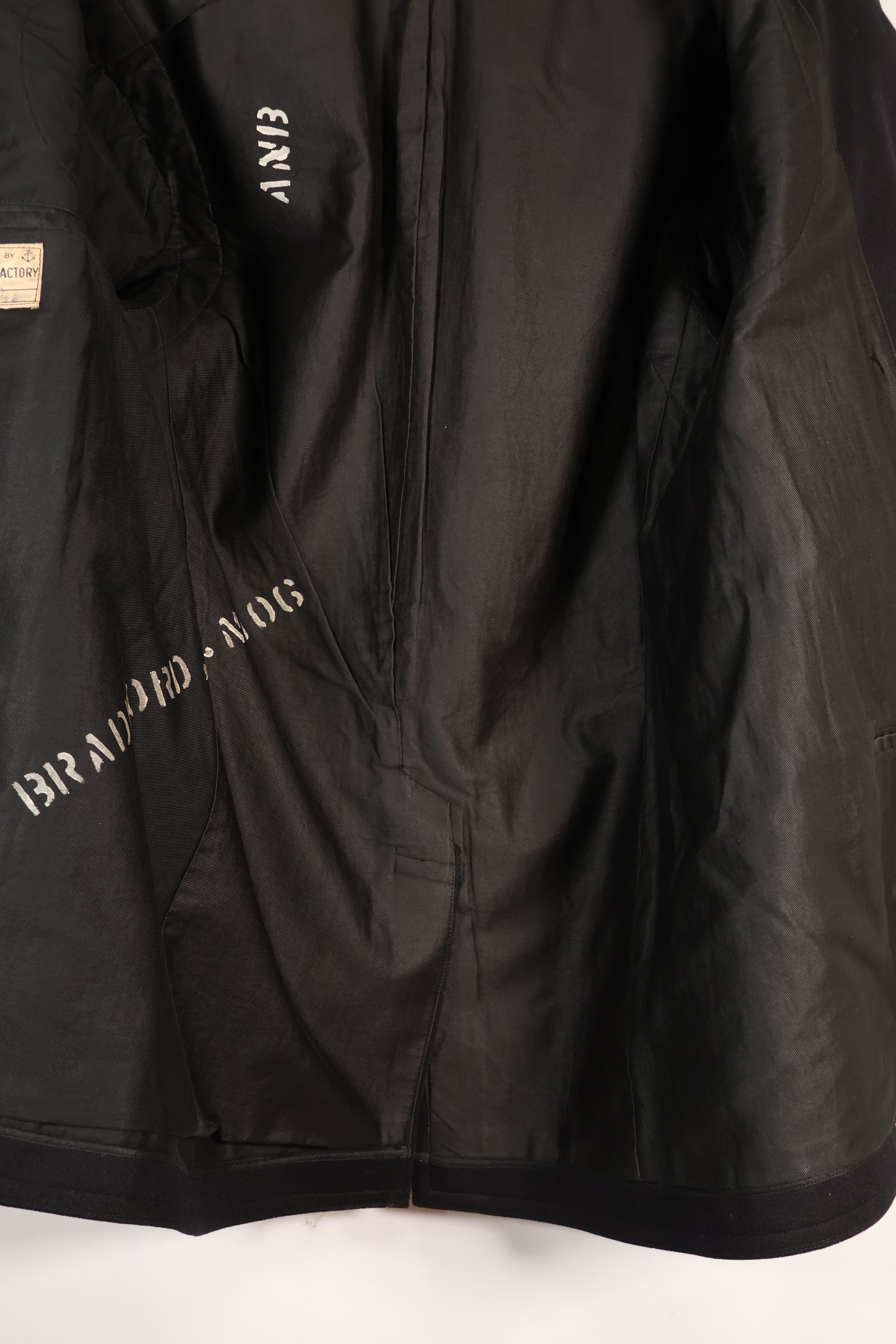 1940年代　推定38程度　10個ボタン　アメリカ海軍　ピーコート　状態良い　A