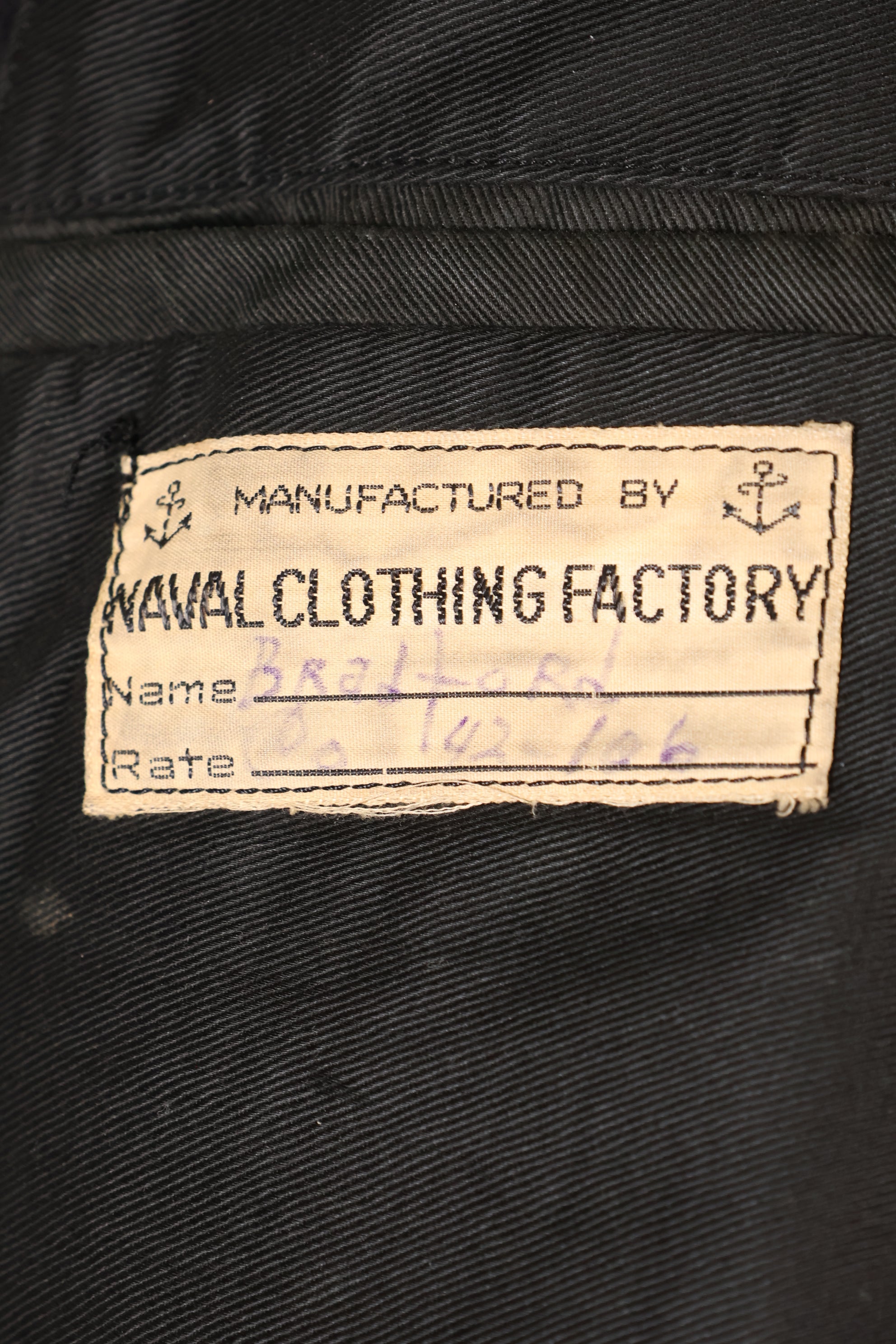 1940年代　推定38程度　10個ボタン　アメリカ海軍　ピーコート　状態良い　A