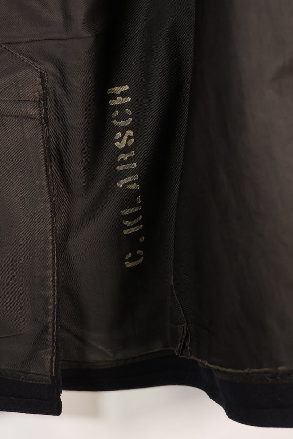 1940年代　推定38程度　10個ボタン　アメリカ海軍　ピーコート　状態良い　B