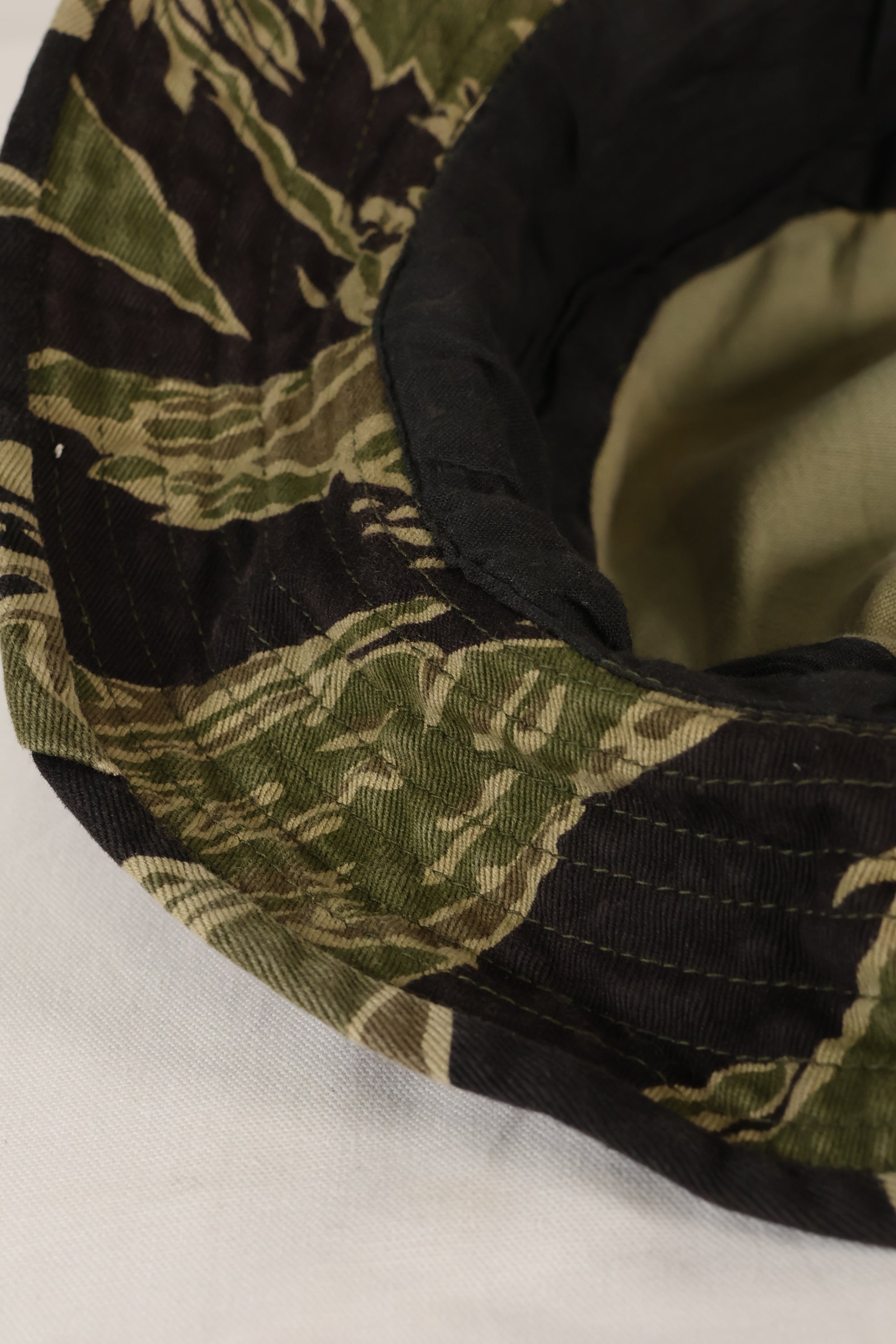 1960年代　推定Mサイズ　沖縄縫製　CISOカット　 沖縄タイガー　ブーニーハット　中古品