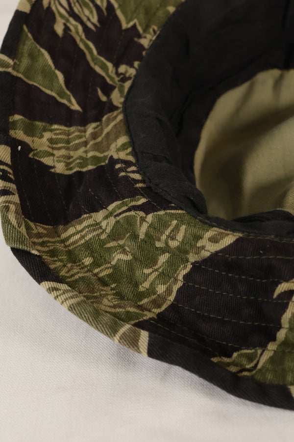 1960年代　推定Mサイズ　沖縄縫製　CISOカット　 沖縄タイガー　ブーニーハット　中古品