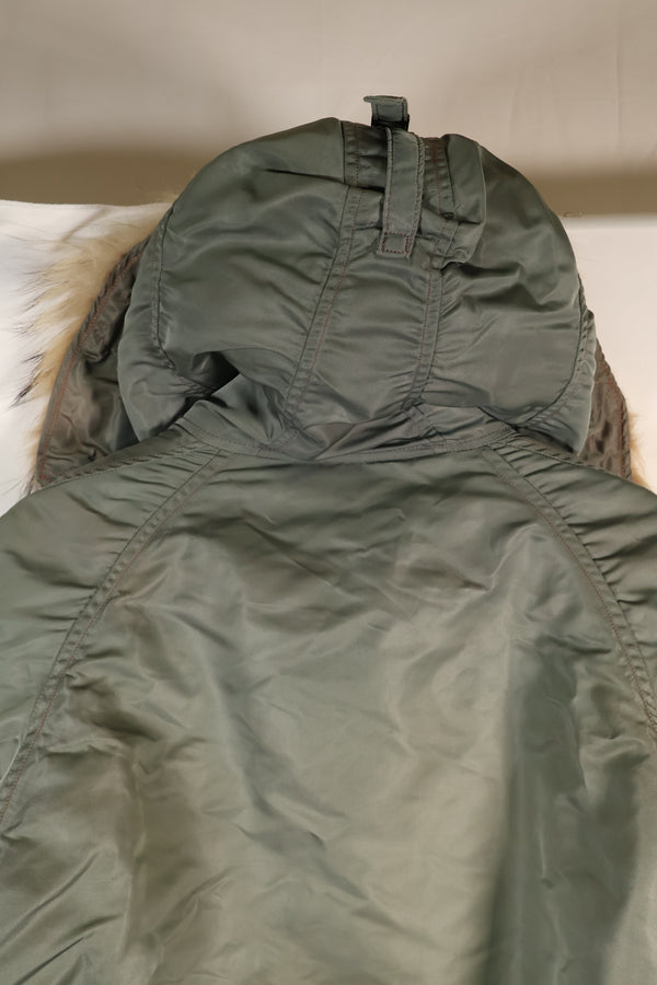 1950年代　MEDIUM　黒タグ　N-3B　ヘビーゾーン　フライトジャケット　中古品