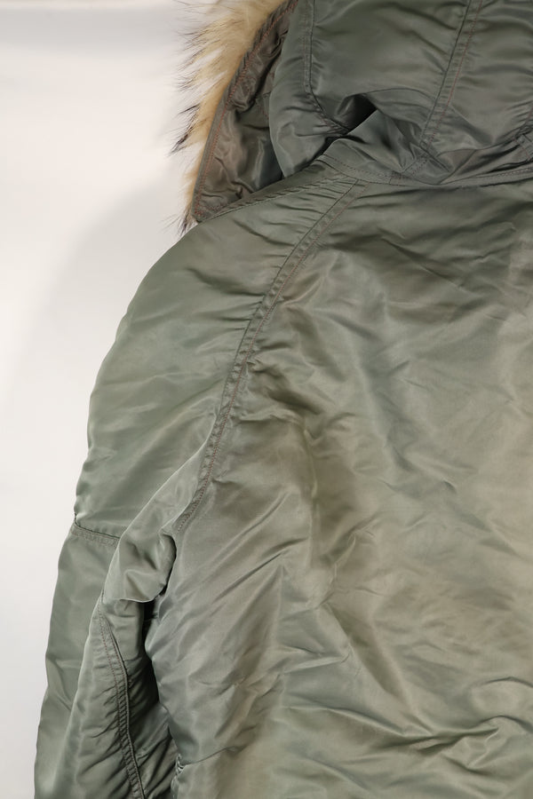 1950年代　MEDIUM　黒タグ　N-3B　ヘビーゾーン　フライトジャケット　中古品