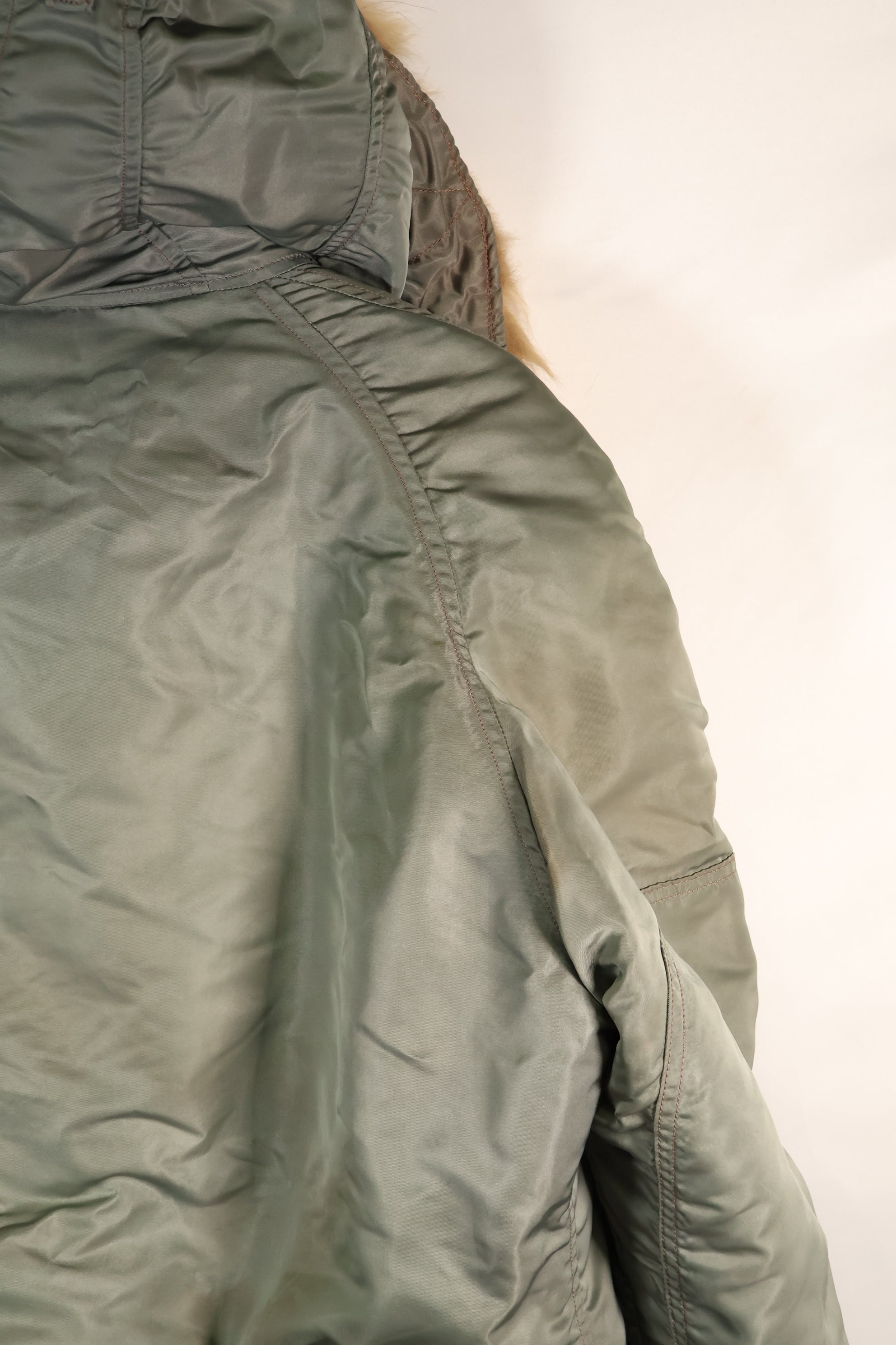 1950年代　MEDIUM　黒タグ　N-3B　ヘビーゾーン　フライトジャケット　中古品