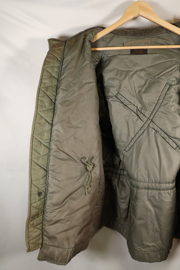 1950年代　LARGE　アメリカ空軍　N-3B　エアクルー　フライトジャケット　グランドクルー　中古品