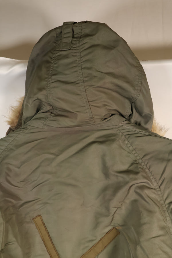 1950年代　LARGE　アメリカ空軍　N-3B　エアクルー　フライトジャケット　グランドクルー　中古品