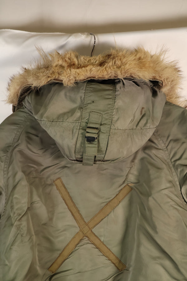 1950年代　LARGE　アメリカ空軍　N-3B　エアクルー　フライトジャケット　グランドクルー　中古品