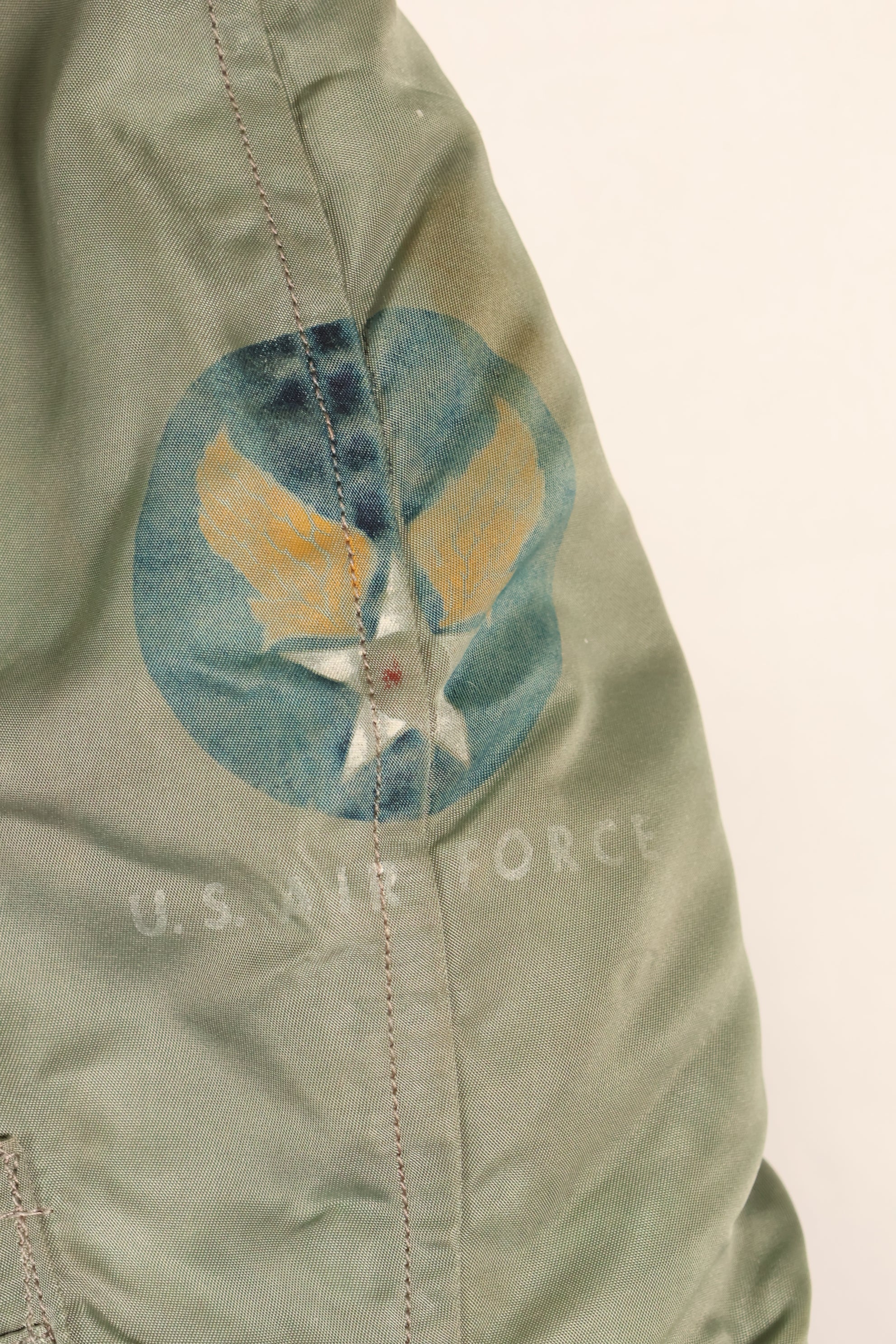 1950年代　LARGE　USAF　N-3B　ヘビーゾーン　エアクルー　フライトジャケット　中古品
