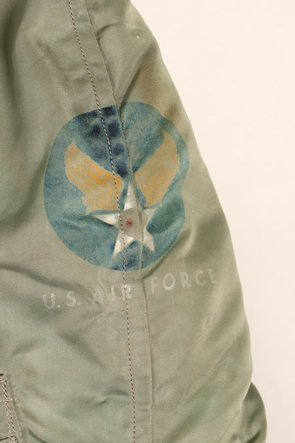 1950年代　LARGE　USAF　N-3B　ヘビーゾーン　エアクルー　フライトジャケット　中古品