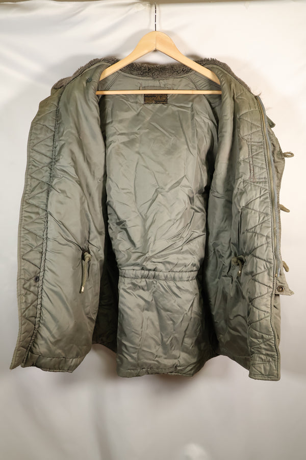 1950年代　LARGE　USAF　N-3B　ヘビーゾーン　エアクルー　フライトジャケット　中古品
