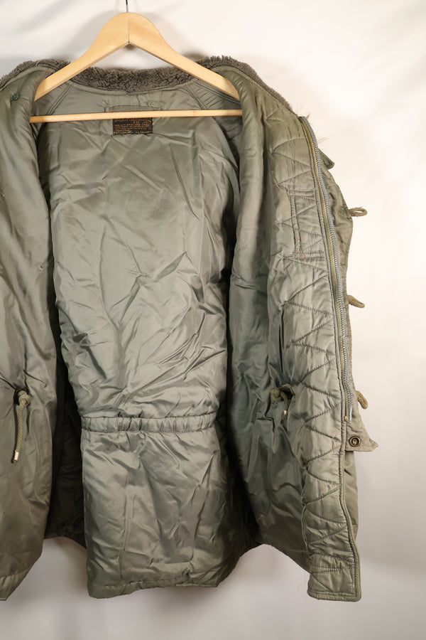 1950年代　LARGE　USAF　N-3B　ヘビーゾーン　エアクルー　フライトジャケット　中古品