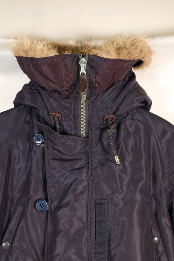 1950年代　MEDIUM　USAF　N3-A　フライトジャケット　エアクルー　退色あり　中古品