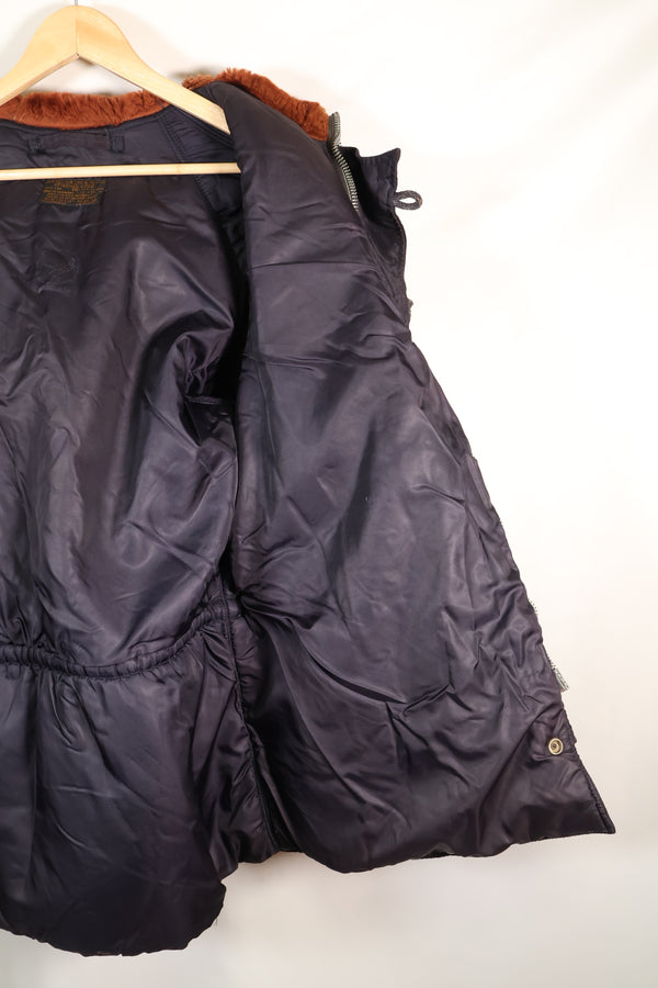 1950年代　MEDIUM　USAF　N3-A　フライトジャケット　エアクルー　退色あり　中古品