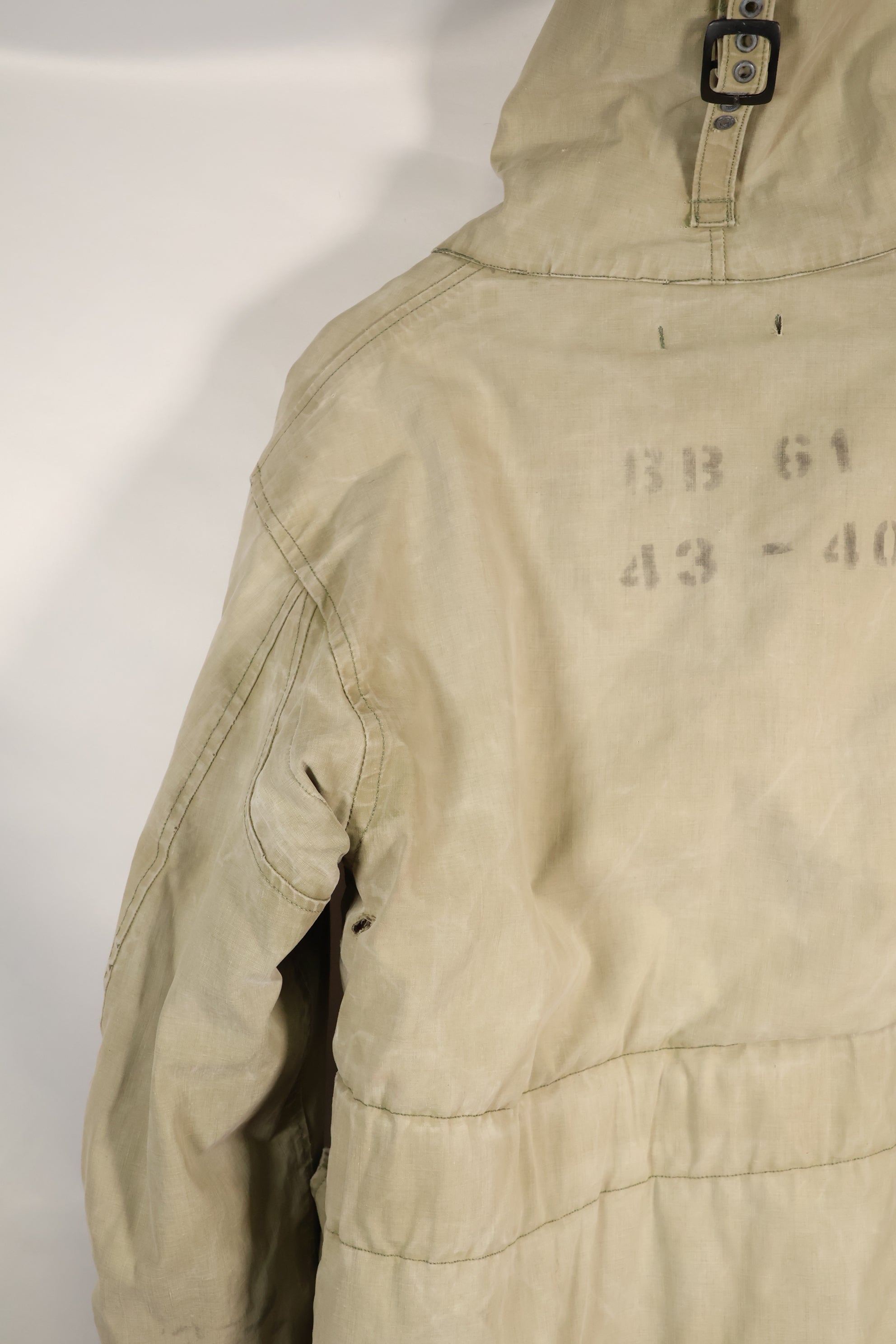 1940年代　アメリカ海軍　デッキコート　パーカー　BB-61 USS IOWA　中古品