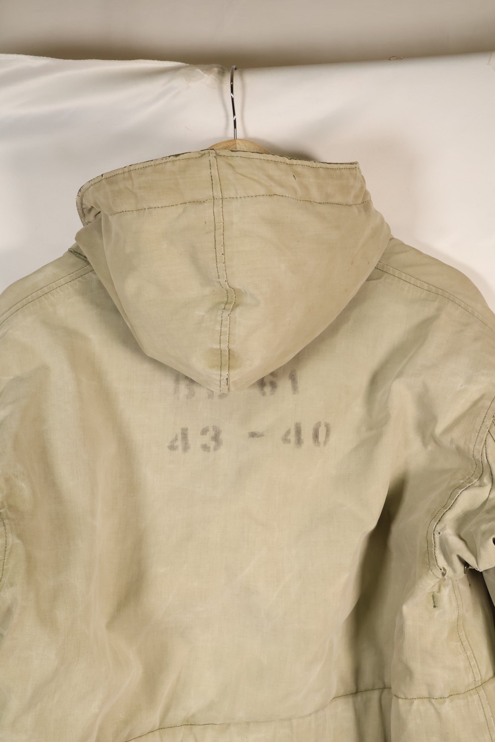 1940年代　アメリカ海軍　デッキコート　パーカー　BB-61 USS IOWA　中古品