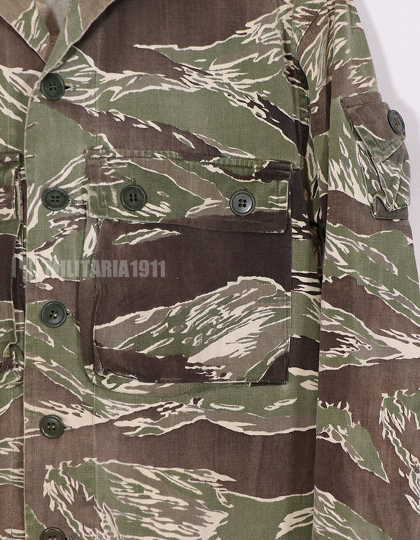 実物　沖縄タイガー　USカットジャケット　退色あり　白い印象あり　補修あり