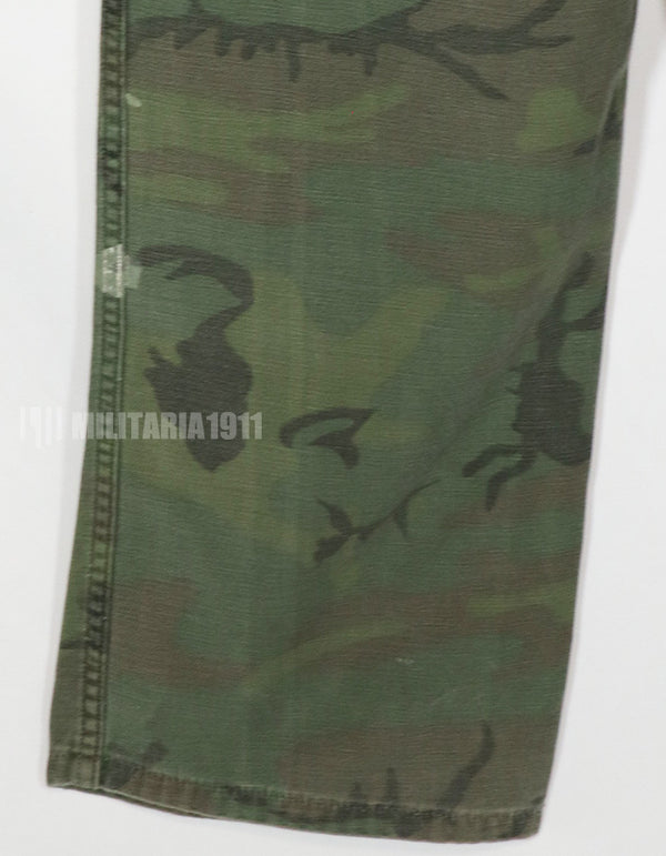 実物　ARVN インビジブルリーフ　パンツ　ジッパーフライ　汚れあり　中古品