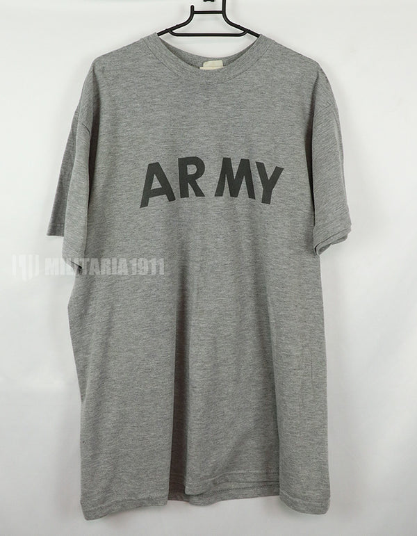 米軍サープラス　US ARMY トレーニングTシャツ　サイズL　A