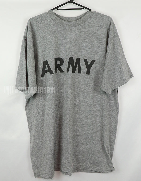 米軍サープラス　US ARMY トレーニングTシャツ　サイズL　B