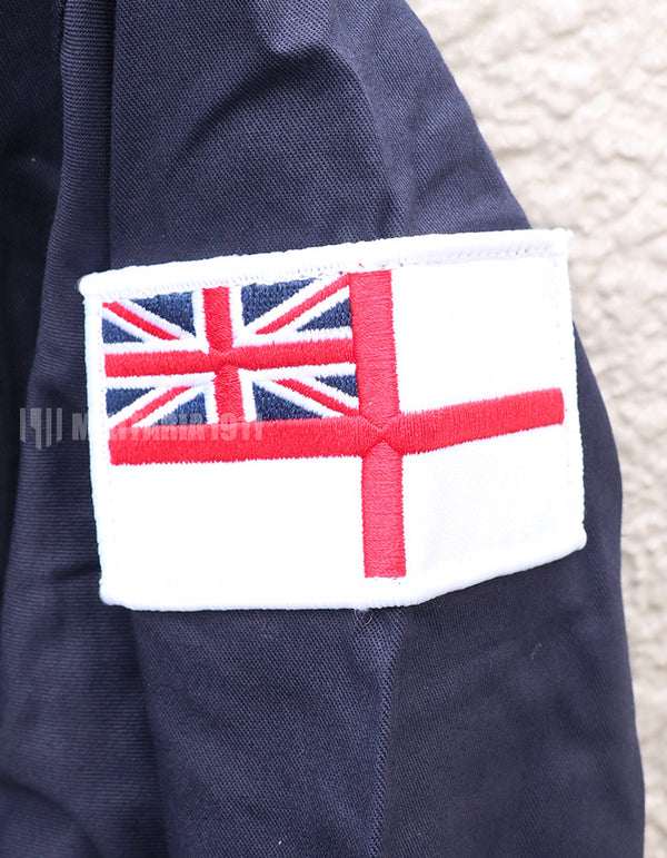 イギリス軍　Royal Navy Combat Jacket 温暖気候用　パッチ付き　中古品