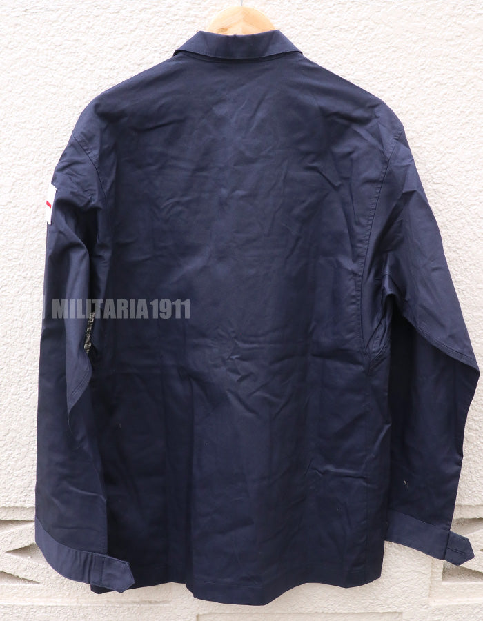 イギリス軍　Royal Navy Combat Jacket 温暖気候用　パッチ付き　中古品