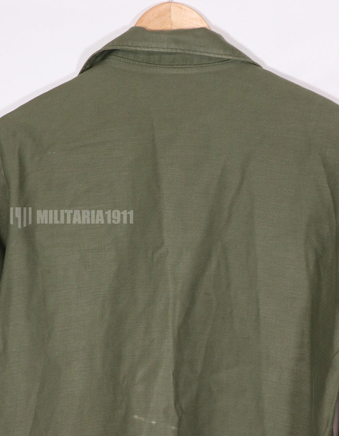 実物　1972年製　OG-107　ユーティリティシャツ　101空挺師団仕様（パッチ後付けあり）