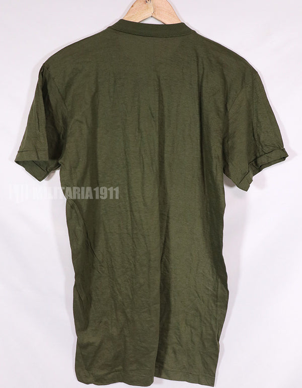 実物　1960年代〜1970年代　アメリカ軍　OD Tシャツ　インナー　中古品 A