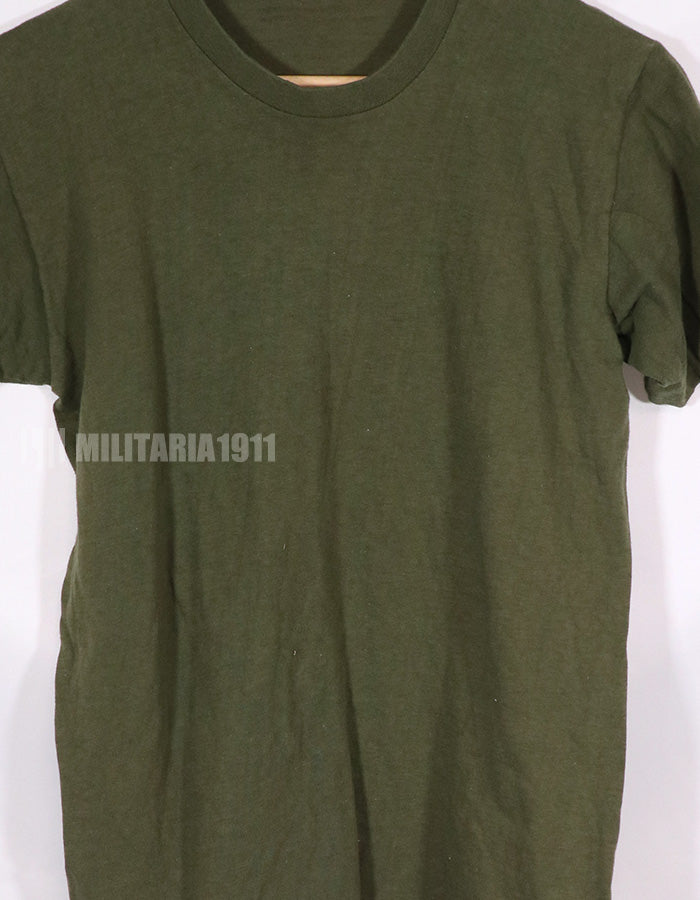 実物　1960年代〜1970年代　アメリカ軍　OD Tシャツ　インナー　中古品 B