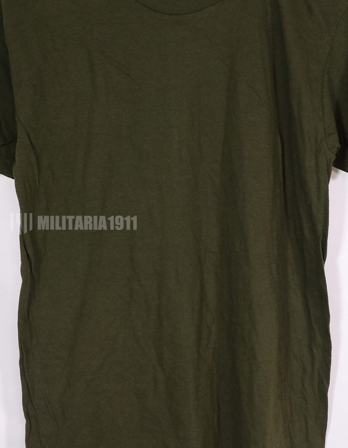 実物　1960年代〜1970年代　アメリカ軍　OD Tシャツ　インナー　中古品 C