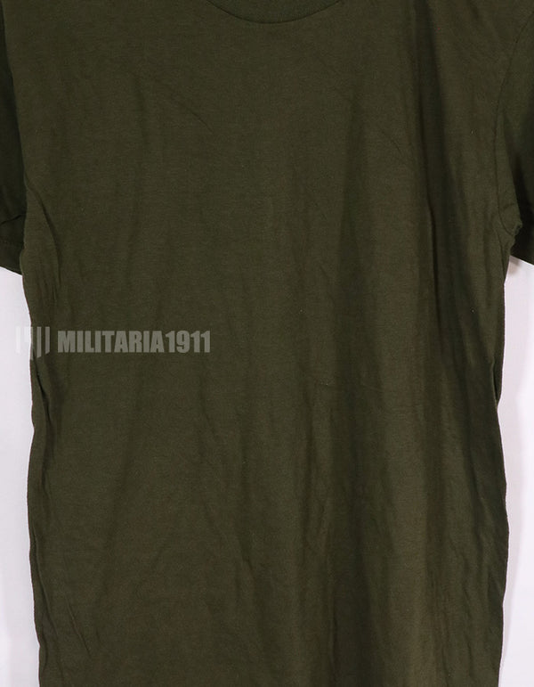 実物　1960年代〜1970年代　アメリカ軍　OD Tシャツ　インナー　中古品 C