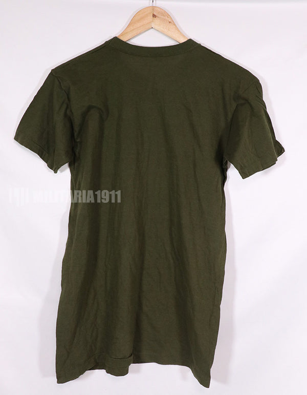 実物　1960年代〜1970年代　アメリカ軍　OD Tシャツ　インナー　中古品 C