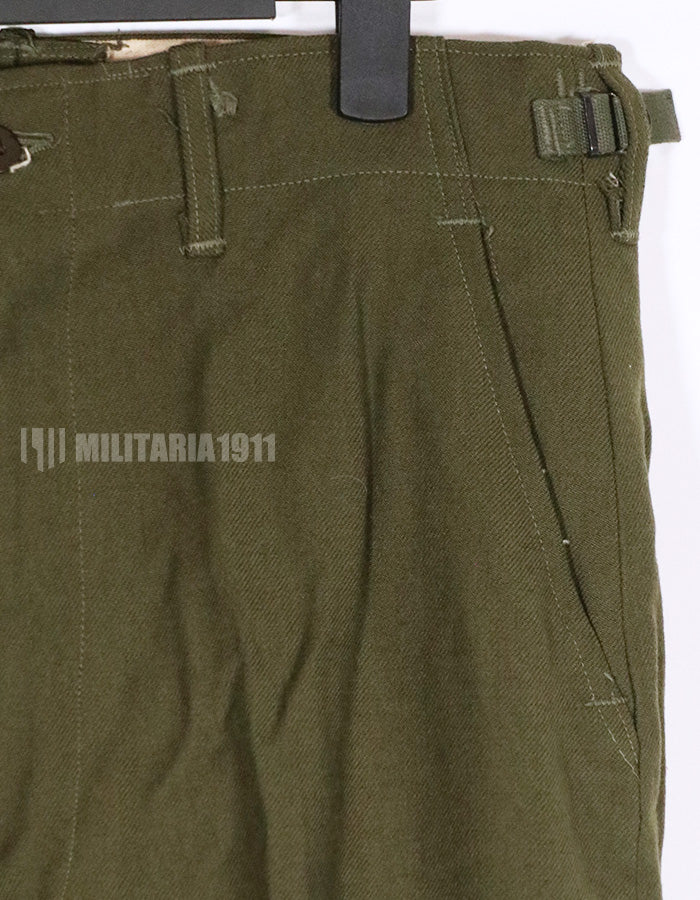 実物　アメリカ軍　M1951 ウールフィールドパンツ　S-R デッドストック